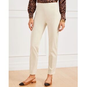 NWT Talbots Chatham Slim Ankle Pants Solid Size 10